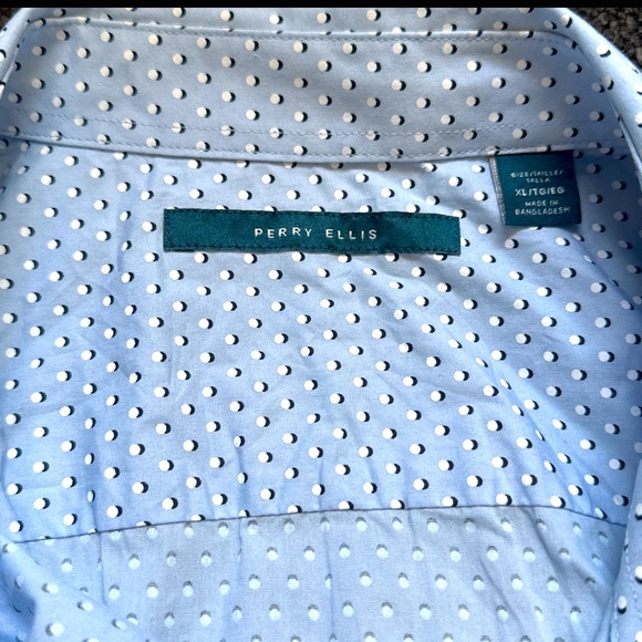 Perry Ellis Xl Dress Shirt Button Down - Picture 1 of 2